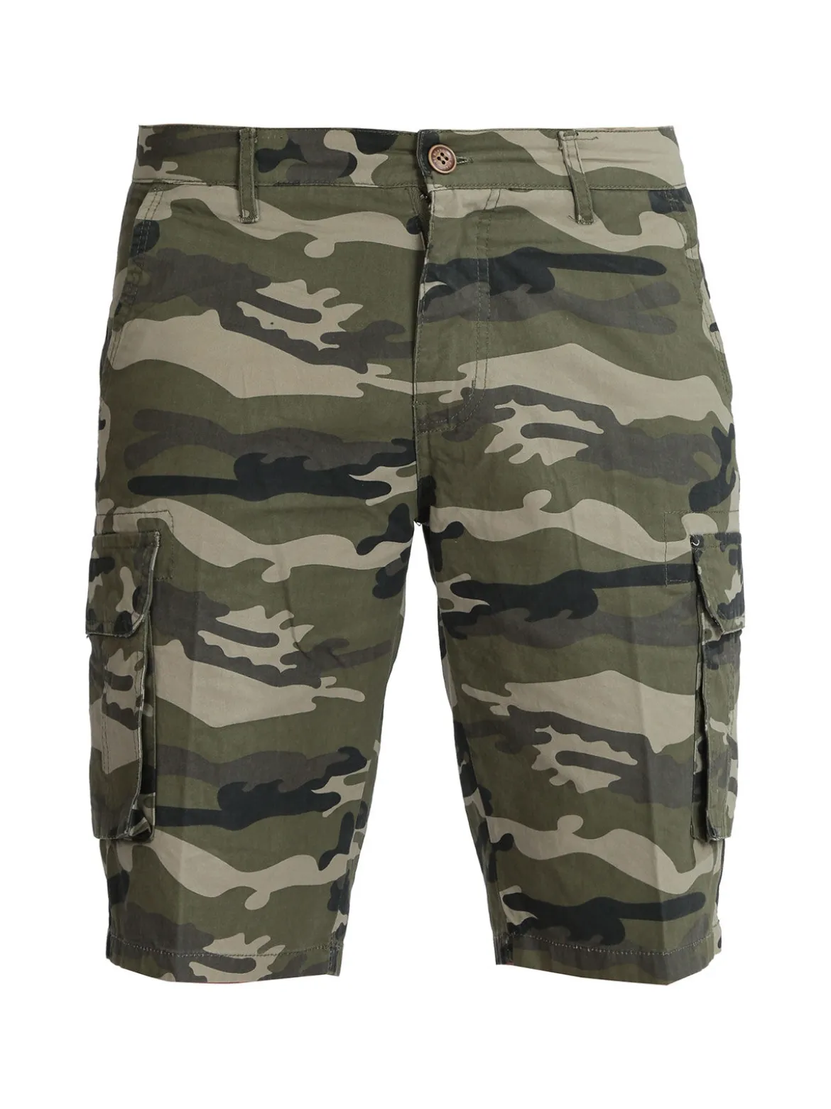Be Board Bermuda militare da uomo con tasconi