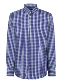 Be Board Camicia da uomo regular fit a fantasia