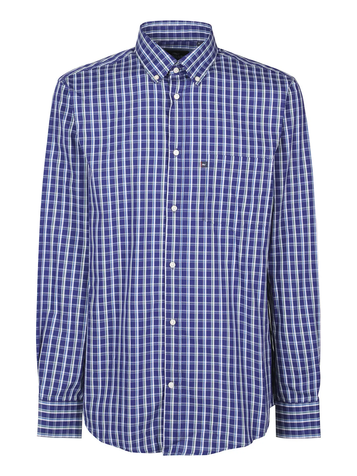 Be Board Camicia da uomo regular fit a fantasia