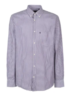 Be Board Camicia da uomo regular fit a fantasia