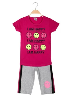 Be Board Completo corto da ragazza 2 pezzi con smile