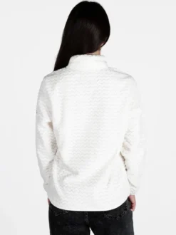 Be Board Felpa donna con zip in ecopelliccia
