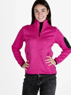 Be Board Felpa donna invernale con zip