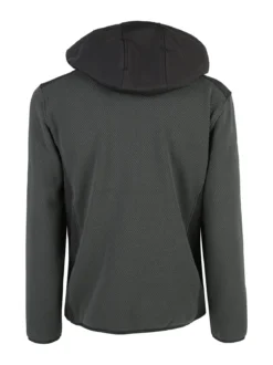 Be Board Felpa invernale da uomo con cappuccio e zip - militare