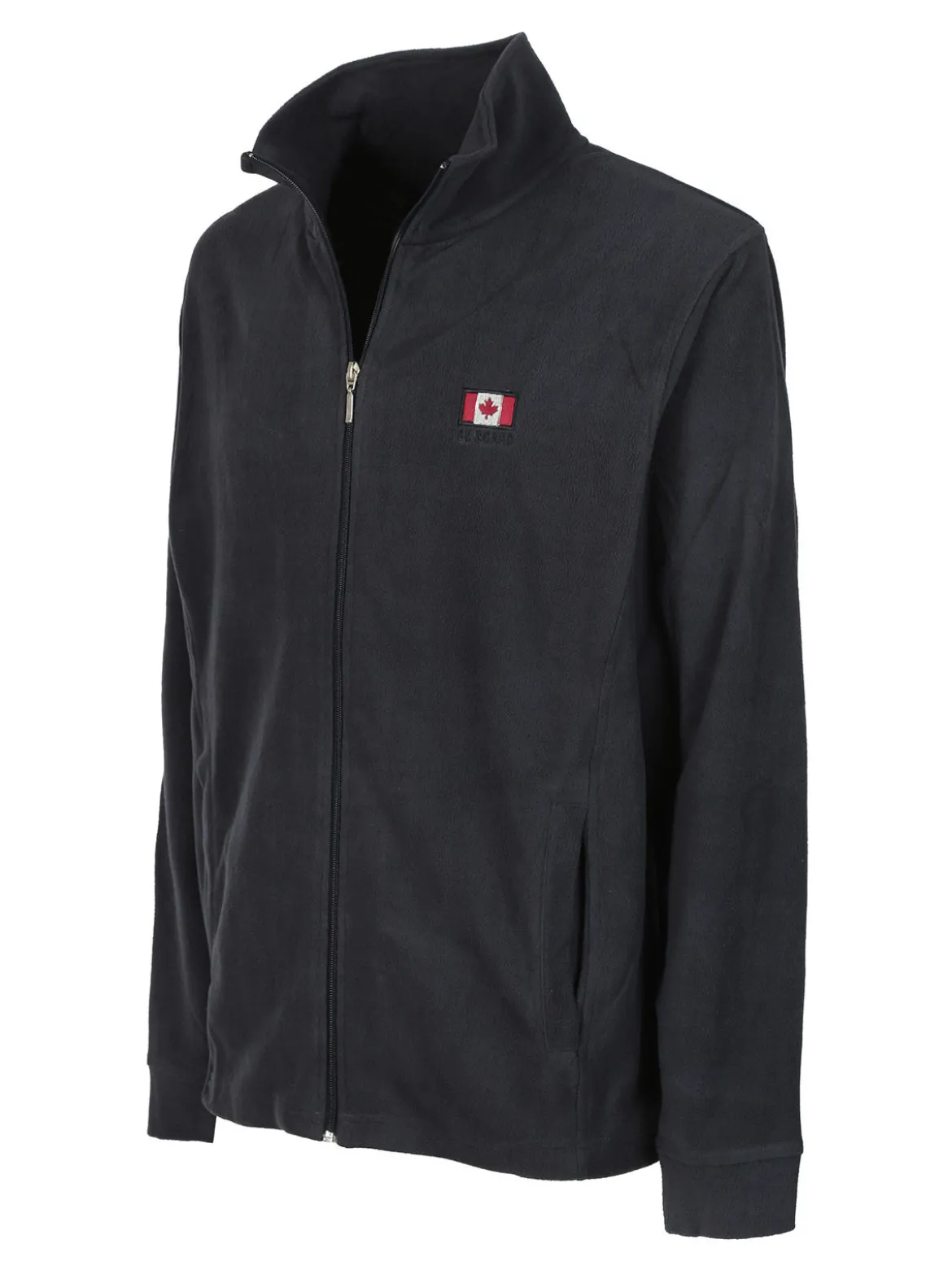 Be Board Felpa uomo in micropile con zip