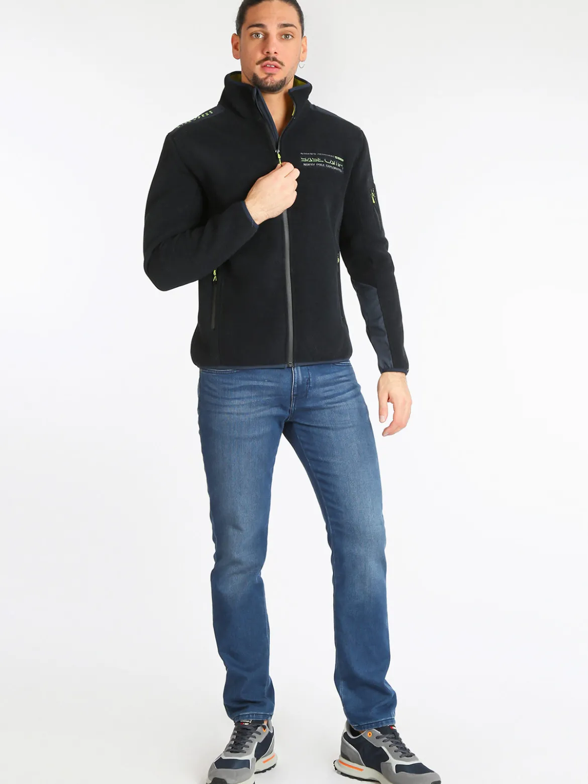 Be Board Giacca sportiva da uomo con zip
