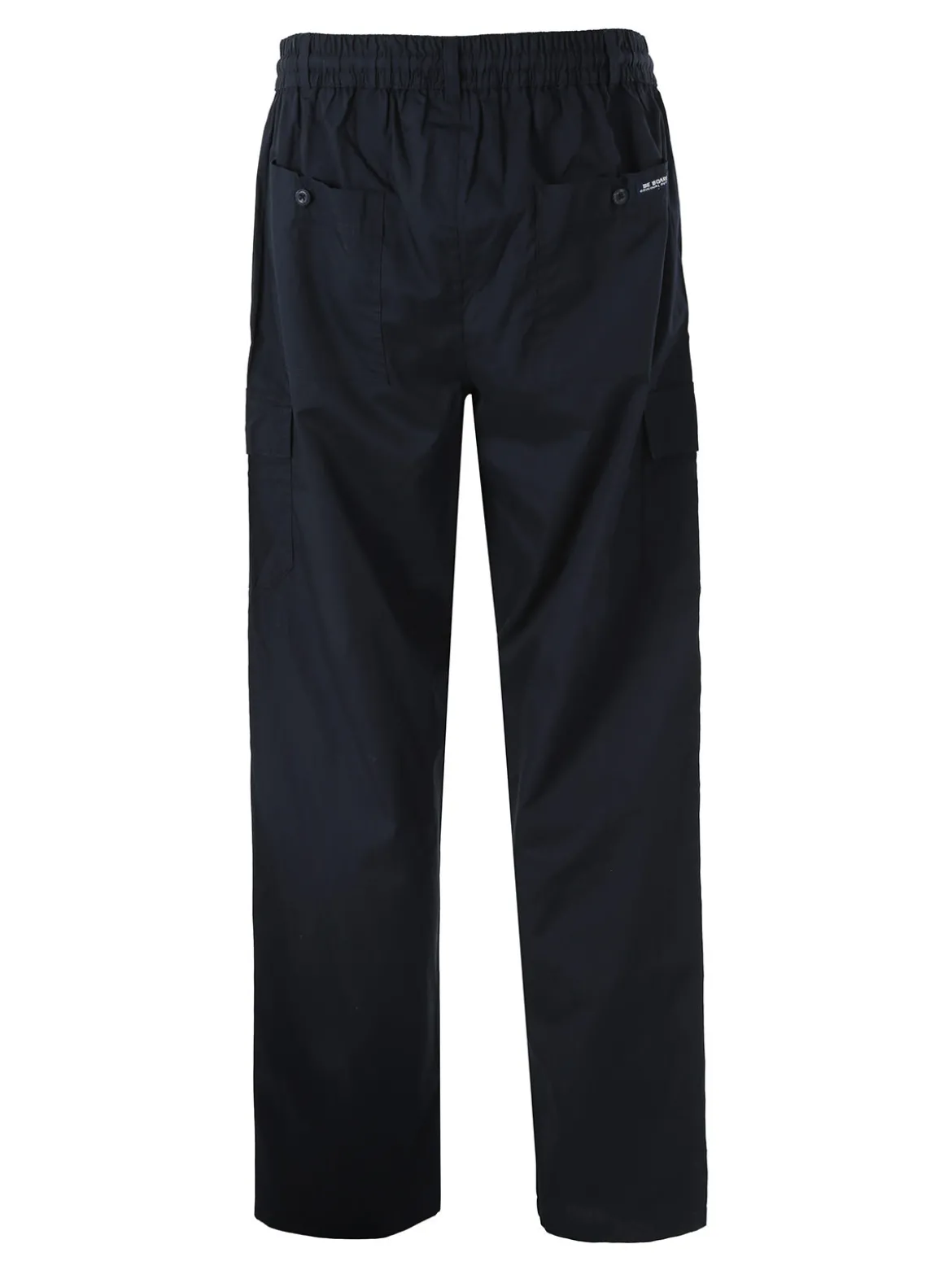 Be Board Pantaloni cargo da uomo in cotone - blu scuro
