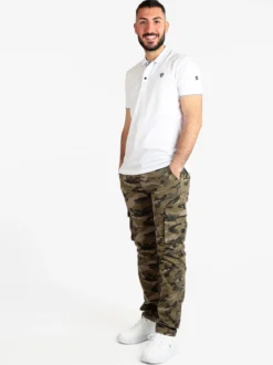 Be Board Pantaloni mimetici cargo da uomo