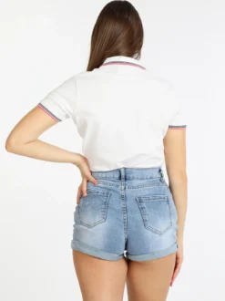 Be Board Polo donna in cotone manica corta