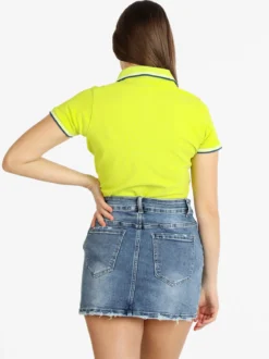 Be Board Polo donna in cotone manica corta