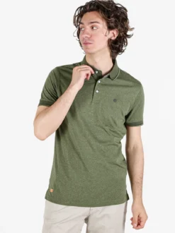 Be Board Polo uomo a maniche corte effetto rigato