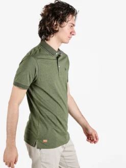 Be Board Polo uomo a maniche corte effetto rigato