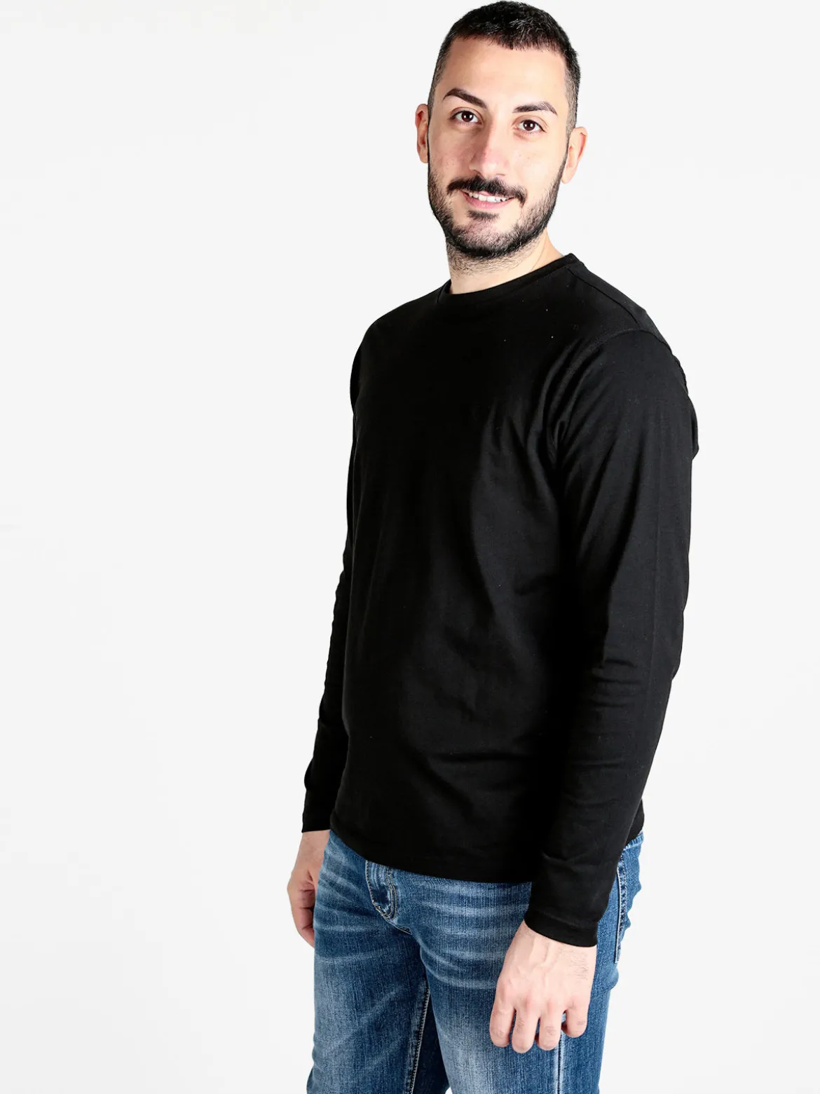 Be Board T-shirt girocollo da uomo a maniche lunghe