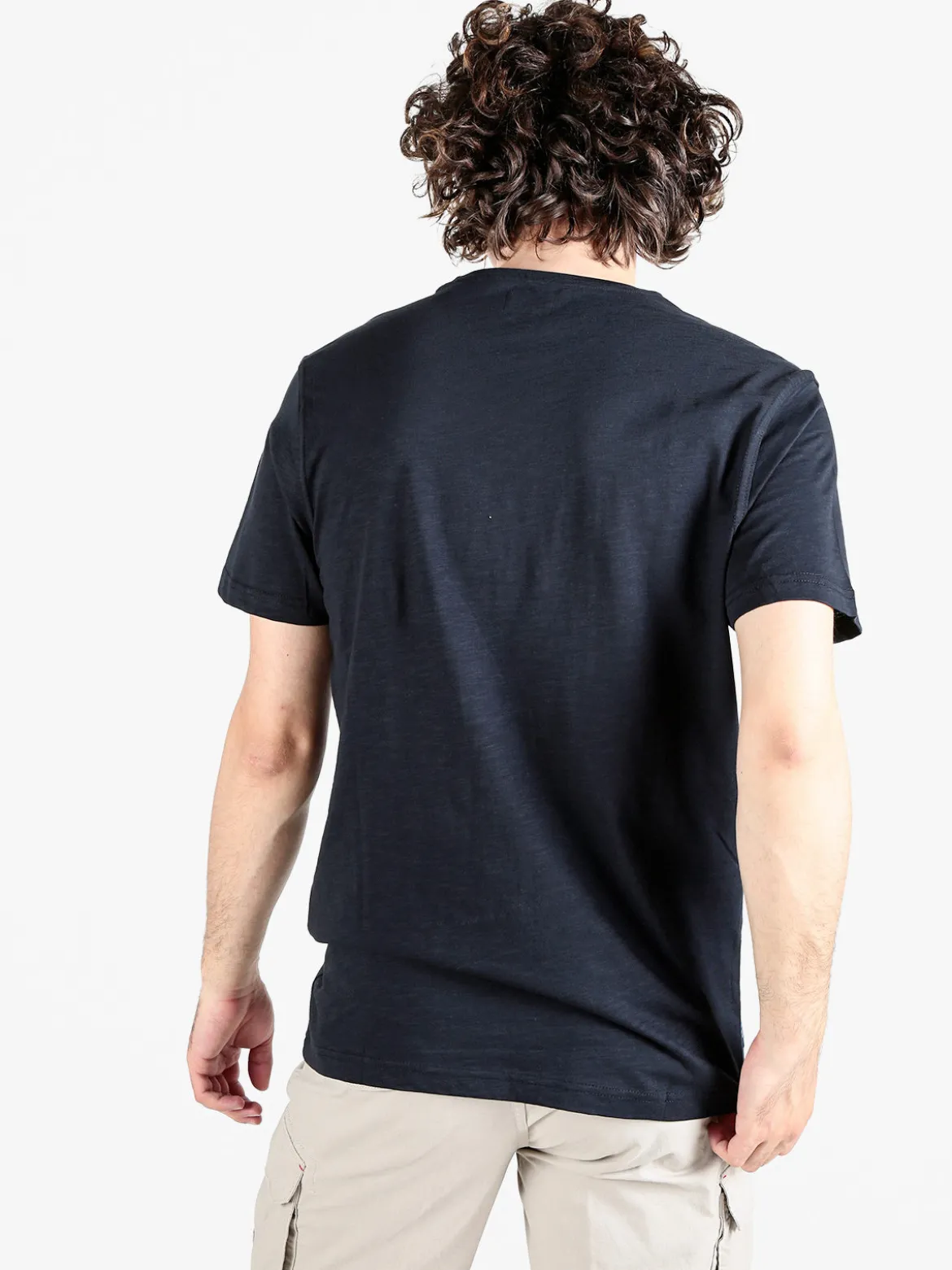 Be Board T-shirt uomo in cotone con stampa scrtita