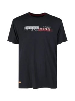 Be Board T-shirt uomo in cotone con stampa scrtita