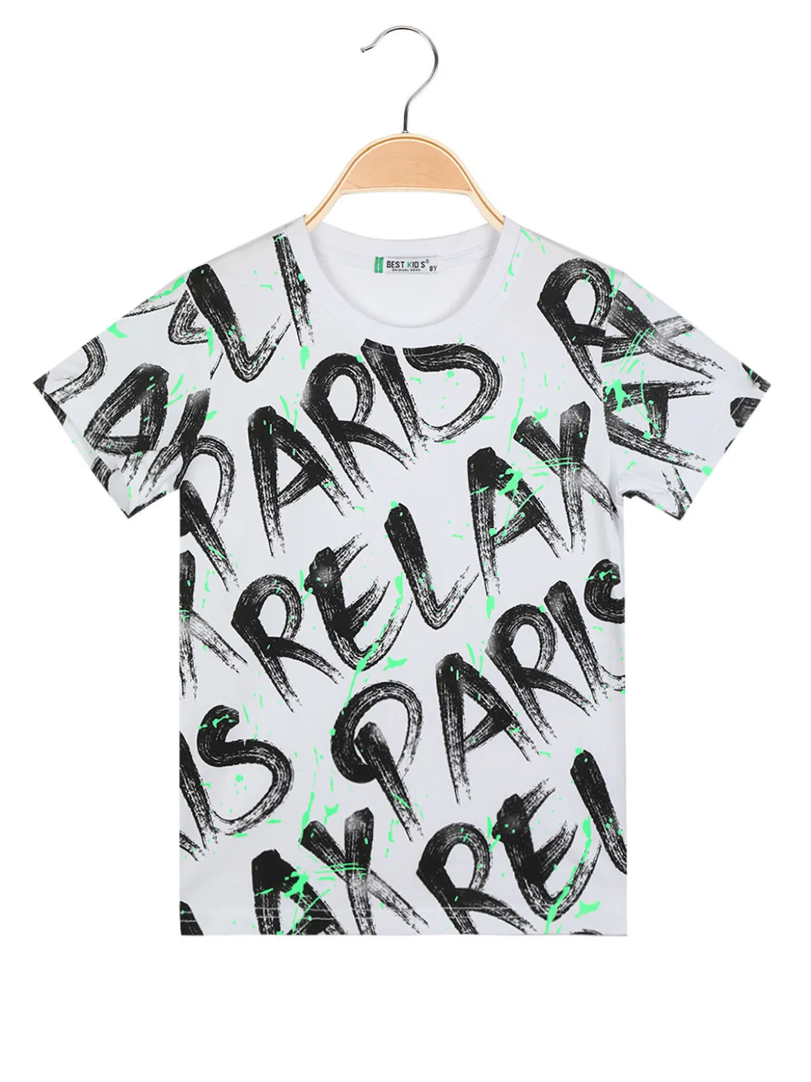 Best Kid'S T-shirt manica corta da bambino con scritte