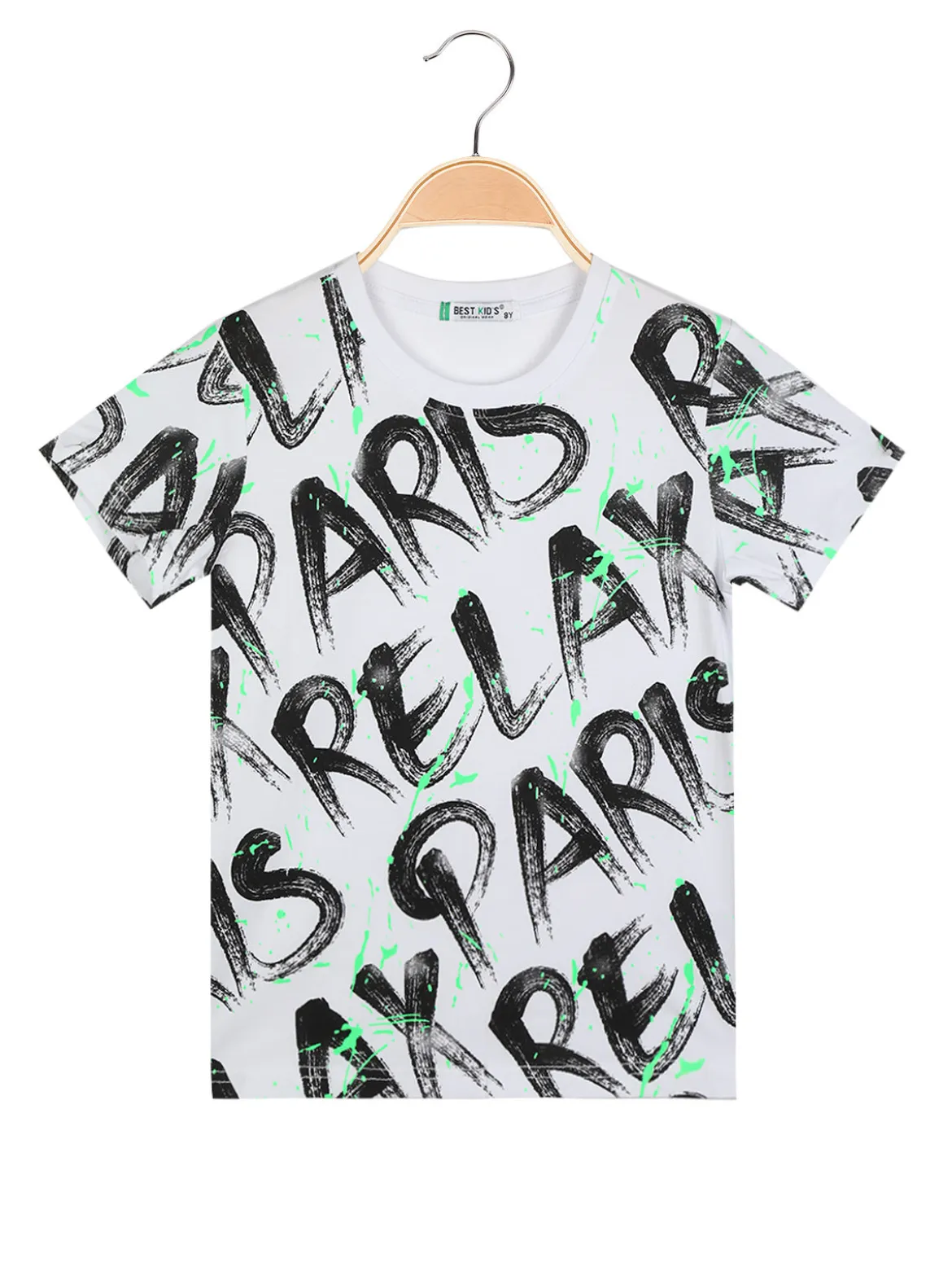 Best Kid'S T-shirt manica corta da bambino con scritte