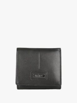 Biagiotti Uomo Mini portafoglio in pelle da uomo - nero