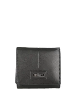 Biagiotti Uomo Mini portafoglio in pelle da uomo - nero