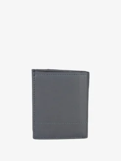 Biagiotti Uomo Mini portafoglio verticale in pelle da uomo - blu scuro