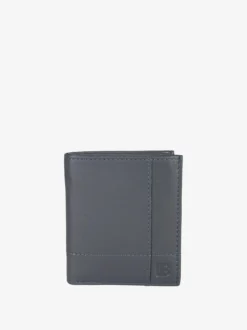 Biagiotti Uomo Mini portafoglio verticale in pelle da uomo - blu scuro