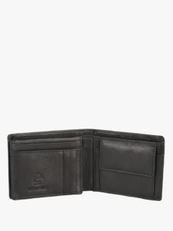 Biagiotti Uomo Portafoglio in pelle da uomo mini - nero