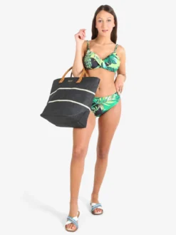 Bikini 4 You Bikini donna senza ferretto e slip vita alta COPPA C