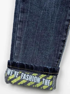Bimbo Style Jeans con risvolto