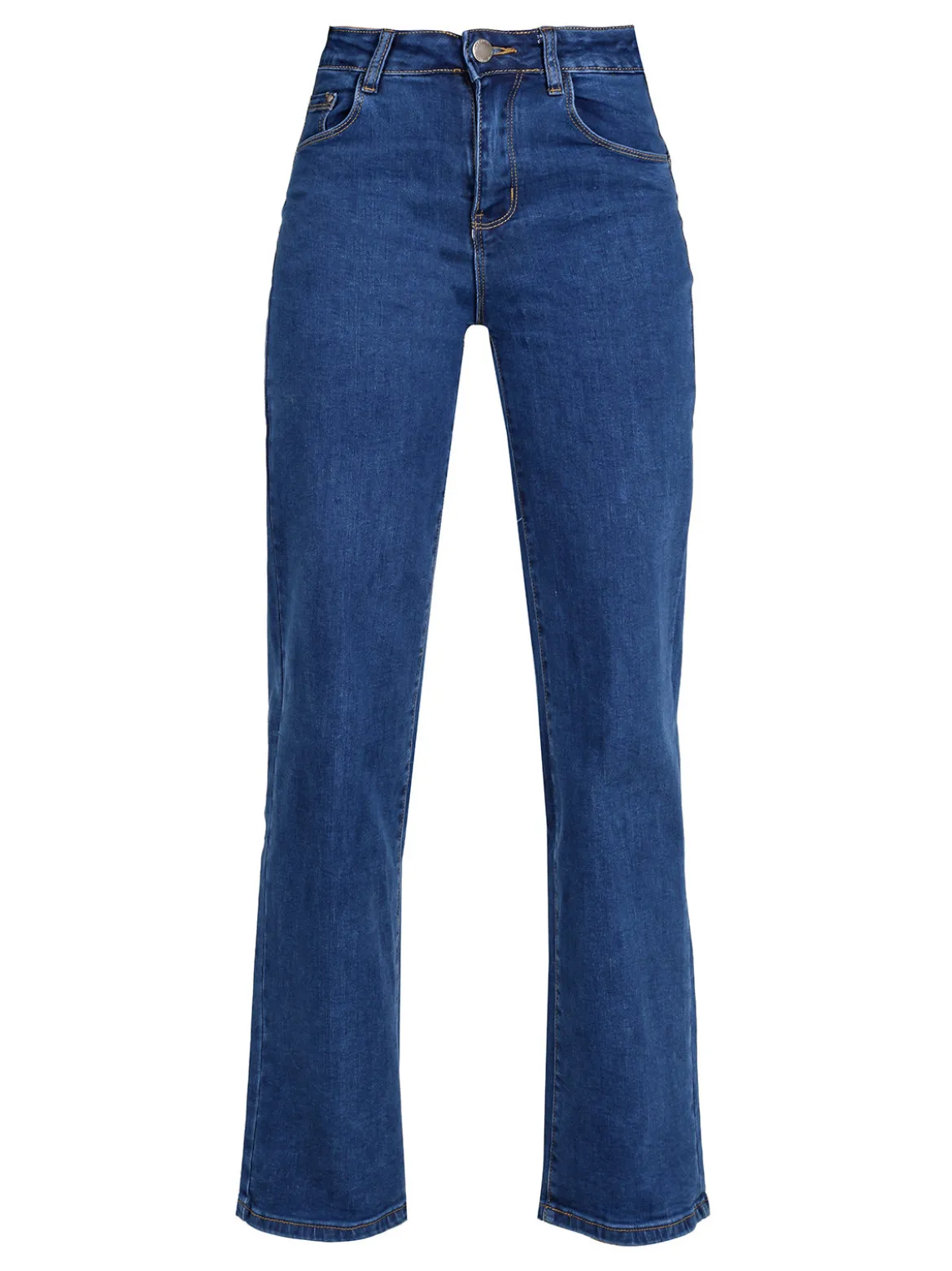 Blue Skk Jeans donna push up a gamba larga