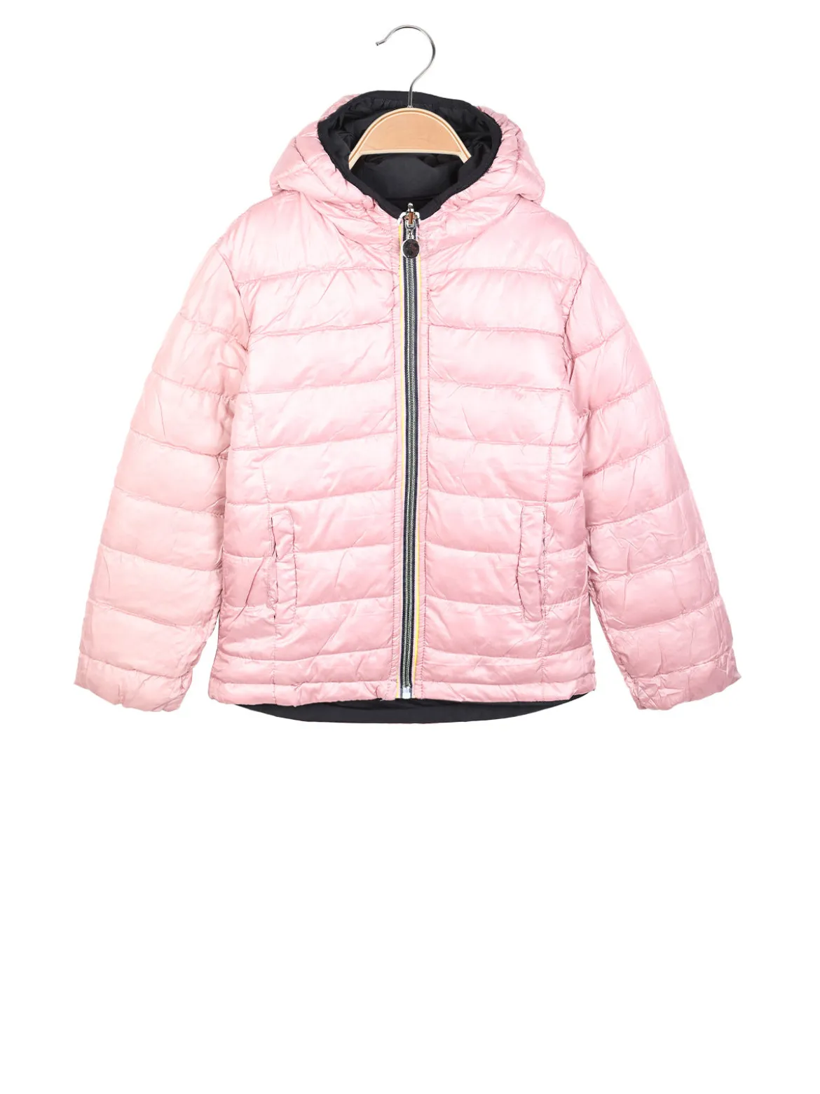 Bouny Baby Giubbotto da ragazza reversibile con cappuccio