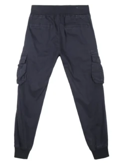 Boy & Studio Pantaloni da bambino con tasconi laterali e polsini