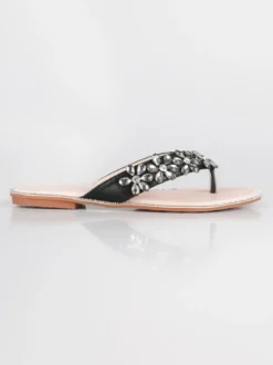 Braccialini Ciabatte infradito con strass