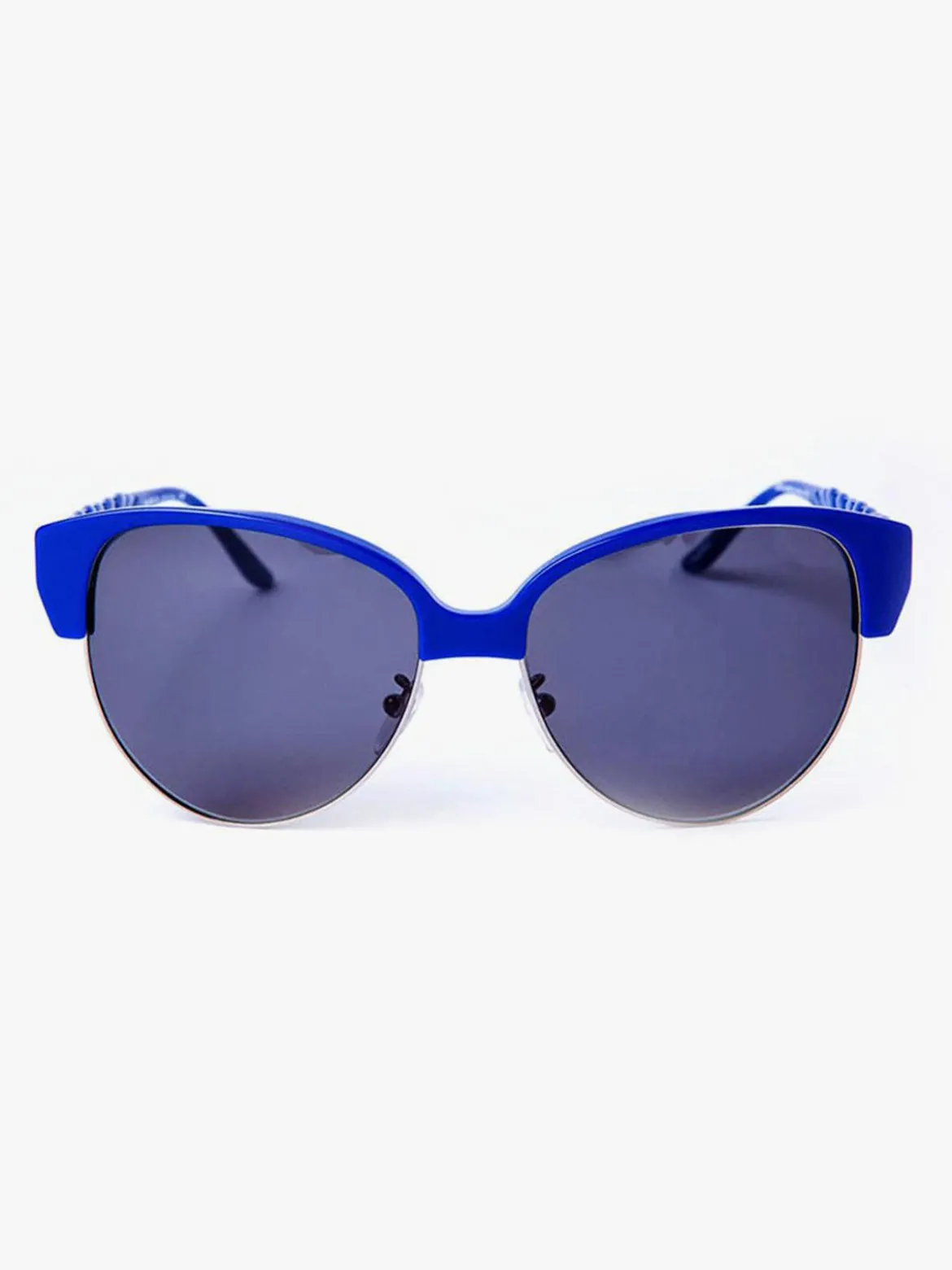Byblos Occhiali da sole clubmaster blu