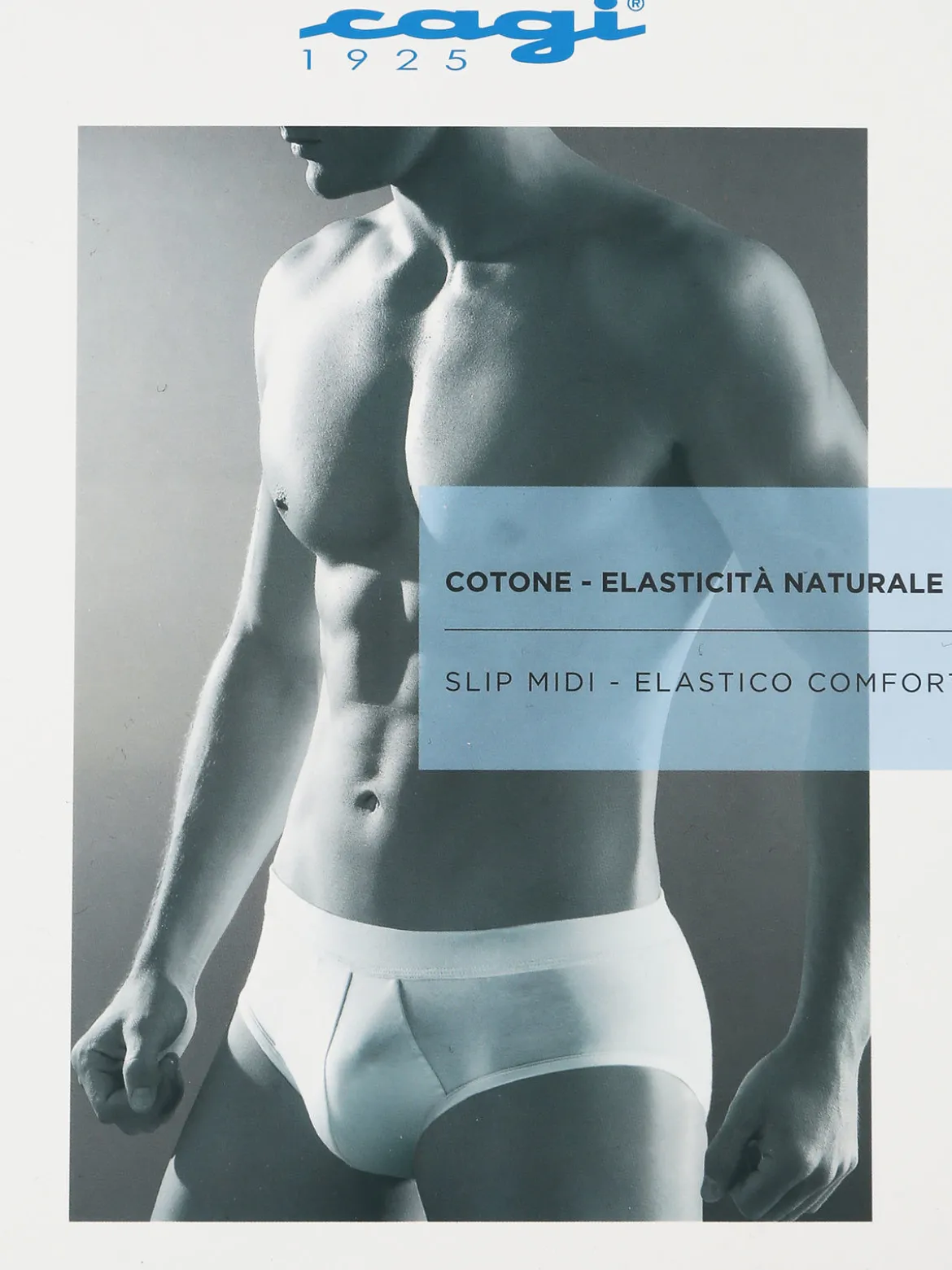 Cagi Slip midi da uomo in cotone