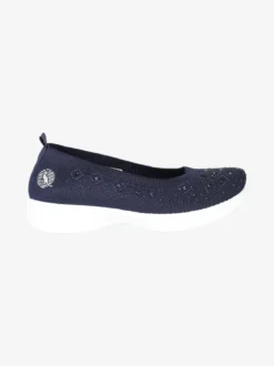Canguro Ballerine donna sportive in maglia con strass