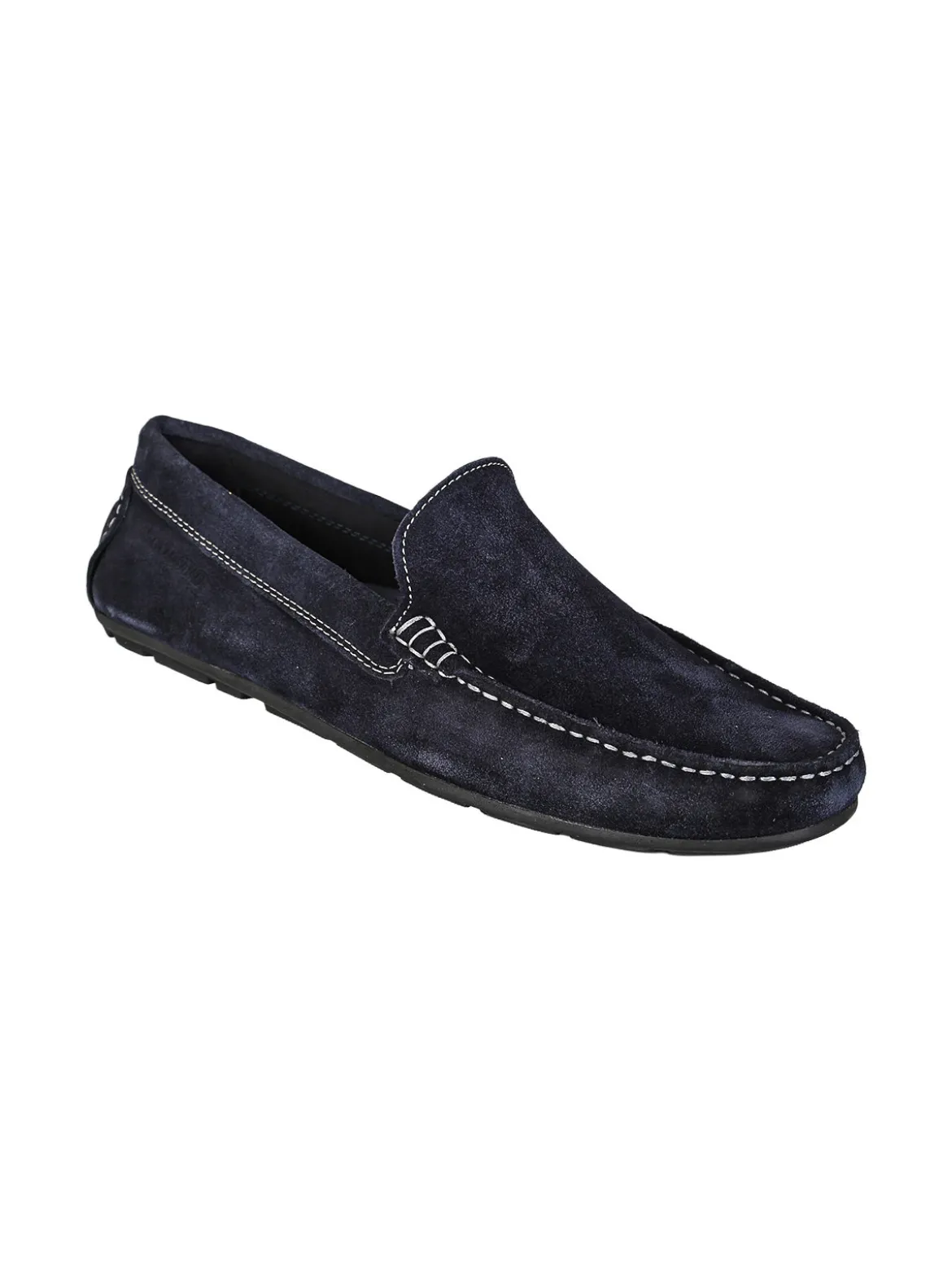 Canguro Mocassini uomo in pelle scamosciata - blu scuro