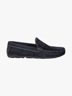 Canguro Mocassini uomo in pelle scamosciata - blu scuro