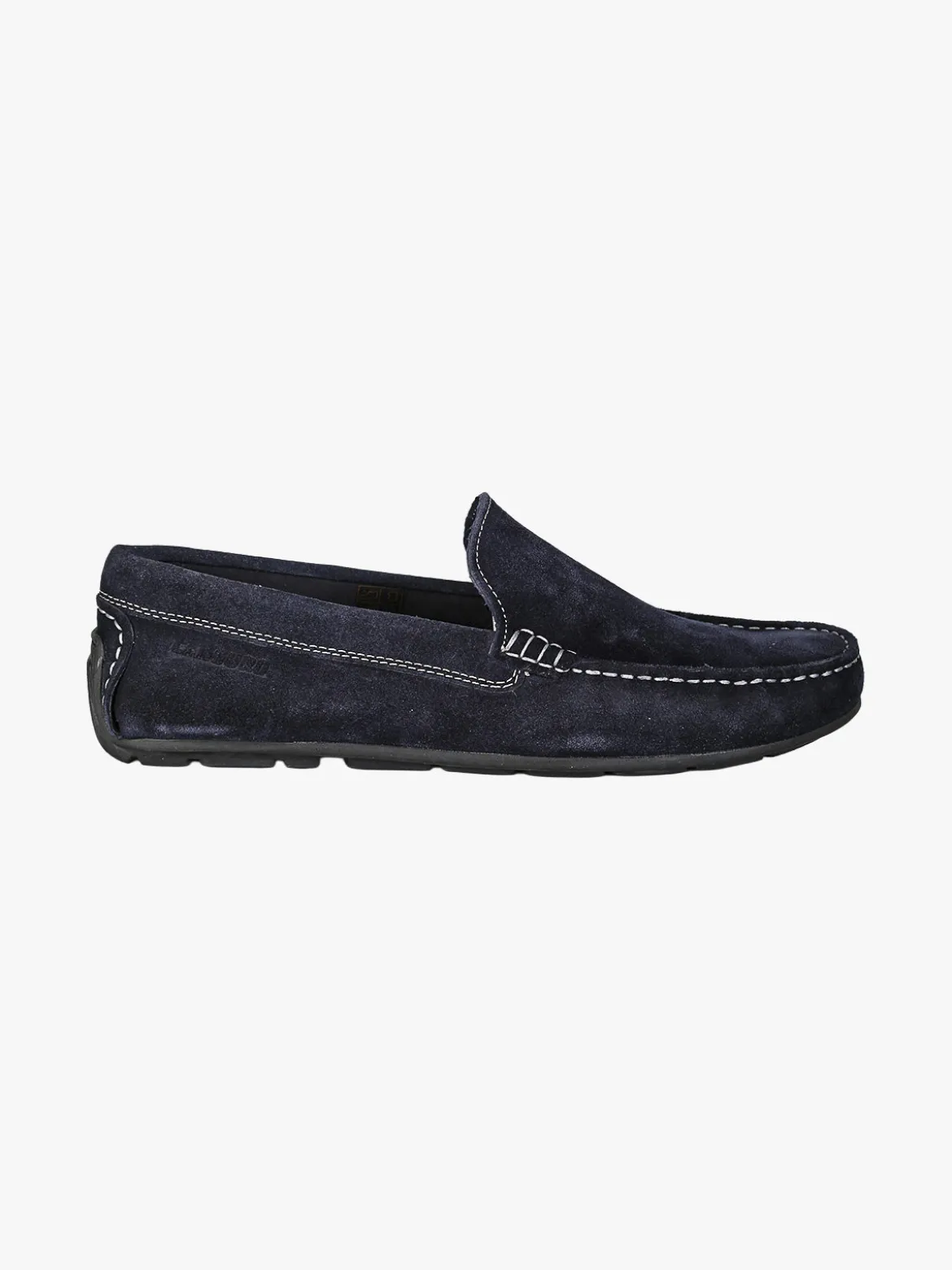 Canguro Mocassini uomo in pelle scamosciata - blu scuro