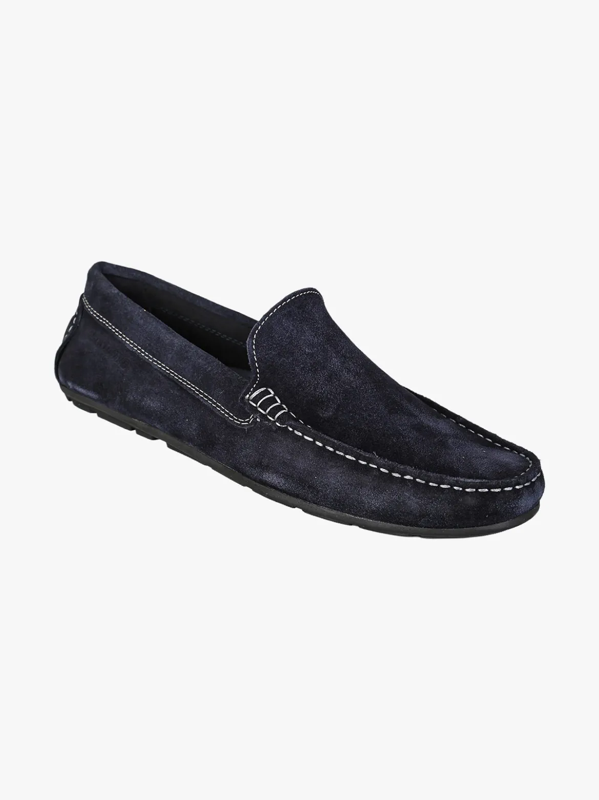 Canguro Mocassini uomo in pelle scamosciata - blu scuro