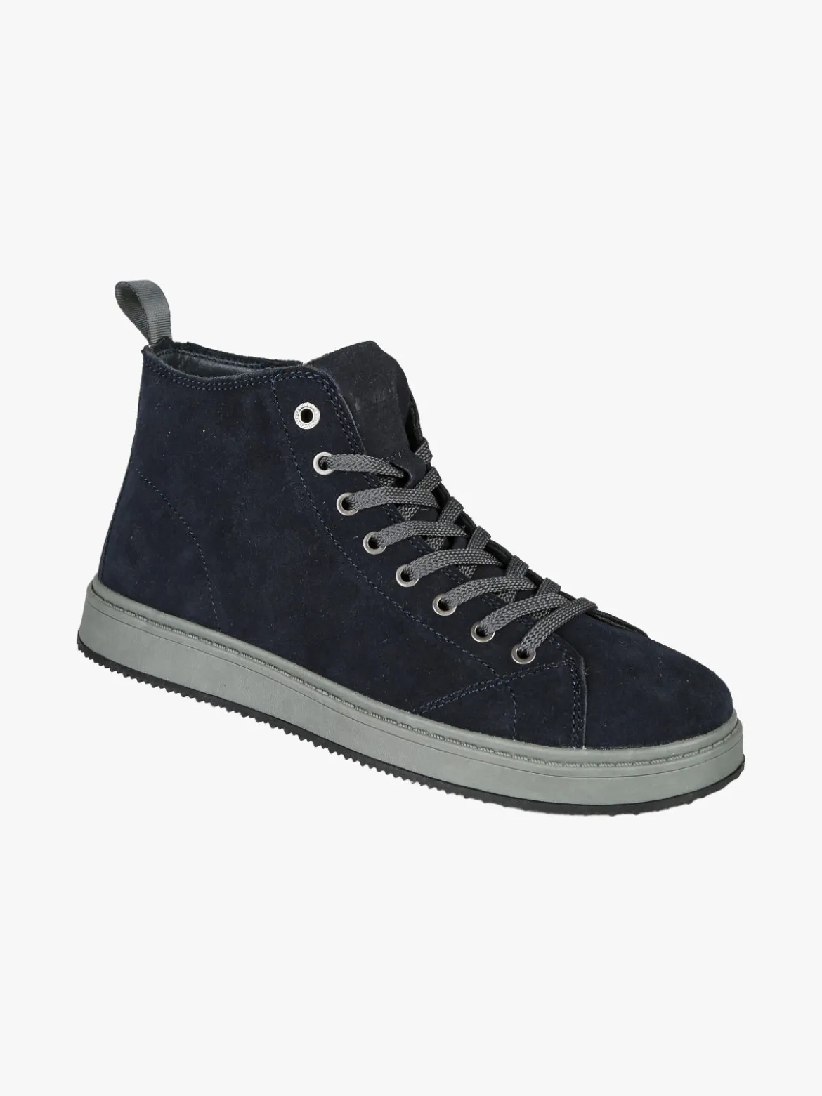 Canguro Polacchine da uomo in pelle scamosciata - blu scuro
