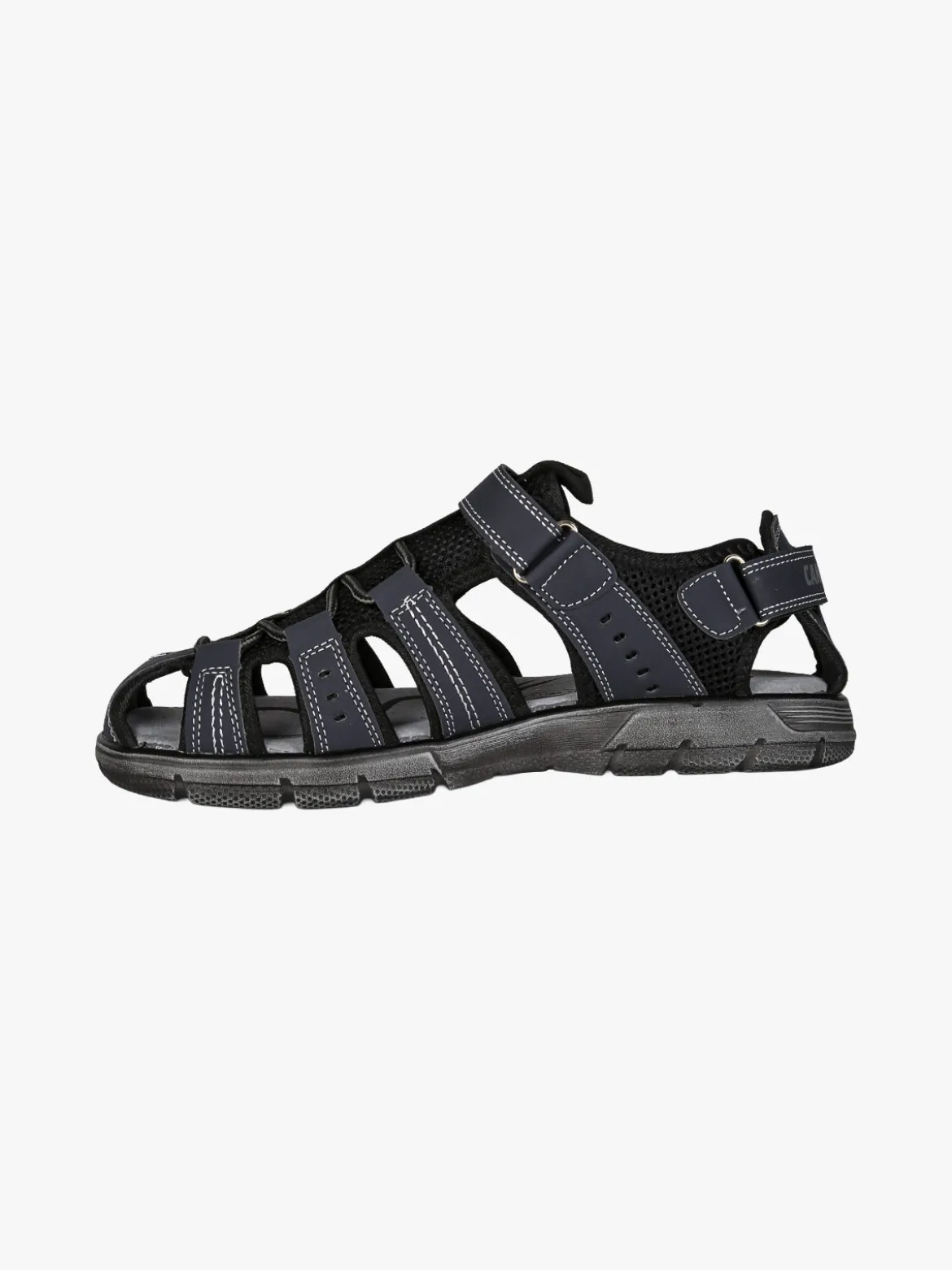 Canguro Sandali chiusi da uomo con cinturini a strappo - blu scuro