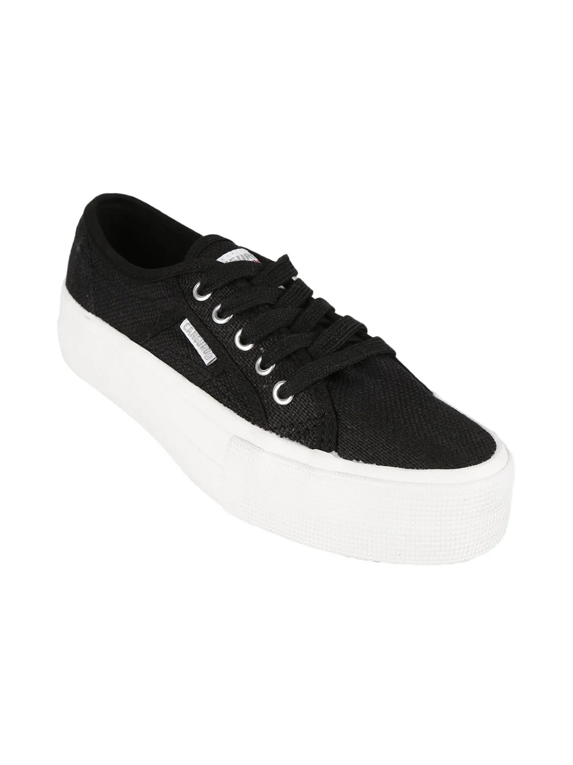 Canguro Scarpe in tela con platform