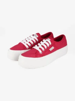 Canguro Scarpe in tela con platform