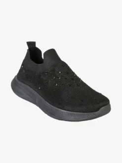 Canguro Scarpe slip on da donna con strass
