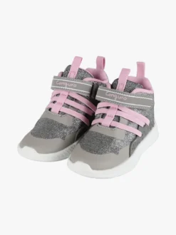 Canguro Sneakers alte glitter con strappo