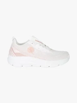 Canguro Sneakers donna sportive in maglia - bianco