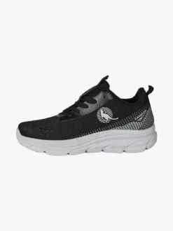 Canguro Sneakers donna sportive in maglia - nero