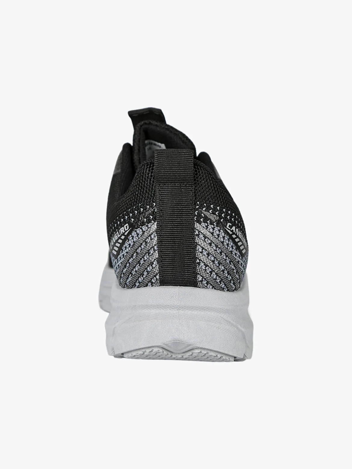 Canguro Sneakers donna sportive in maglia - nero