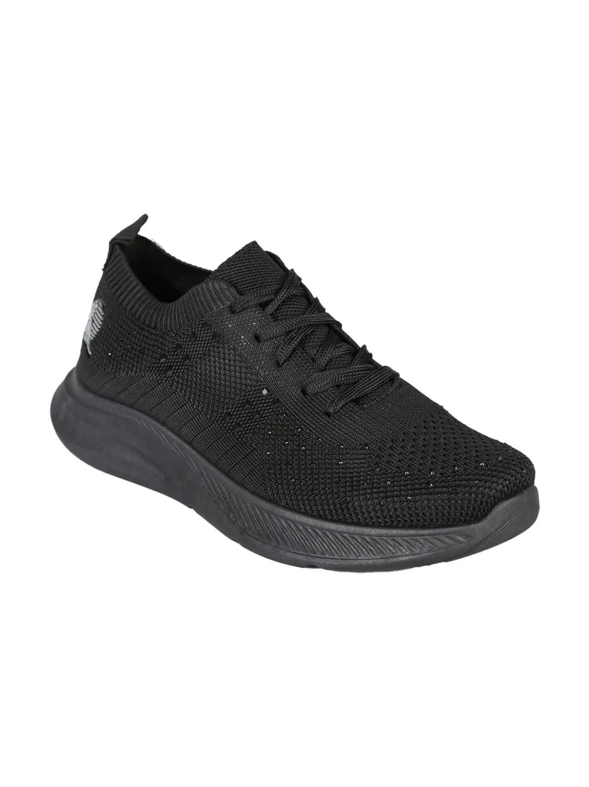 Canguro Sneakers sportive da donna in maglia con lustrini