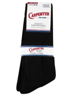Carpenter Confezione da 3 paia di calze uomo corte